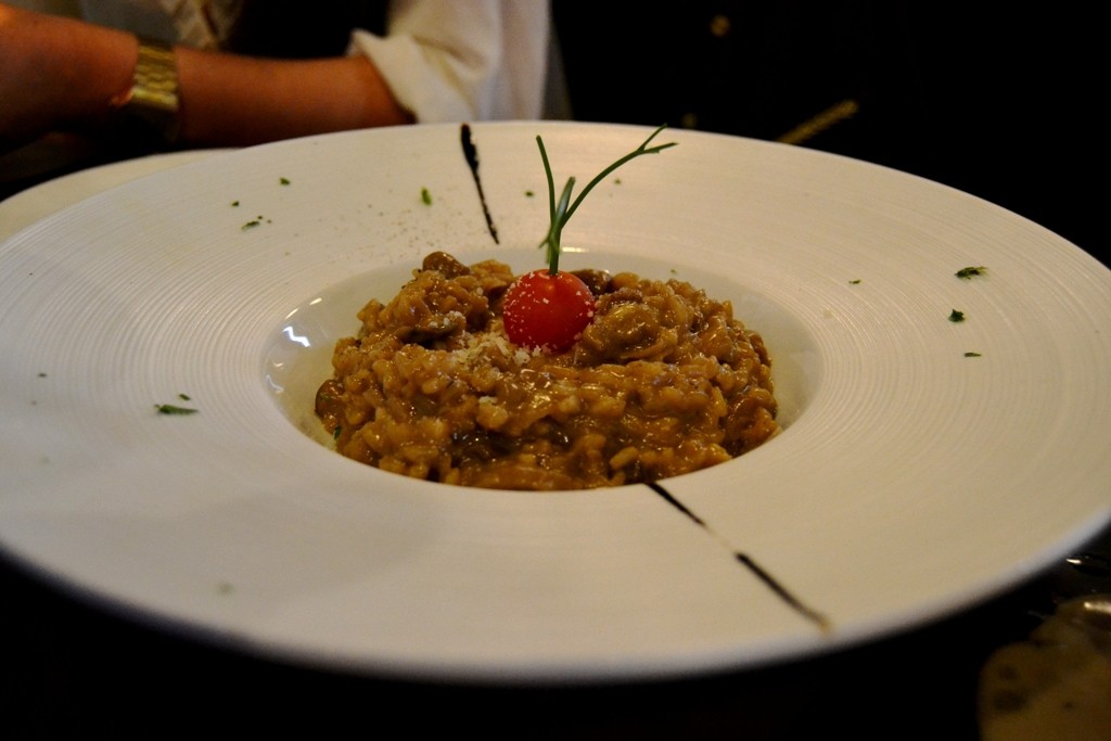 Risotto de Funghi Porcini e Azeite de Trufa Branca